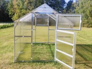 Polikarbonatinis Šiltnamis KLASIKA Bernard durys