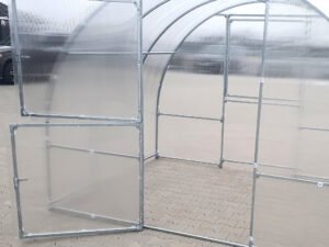 Polikarbonatinis Šiltnamis KLASIKA EASY durys