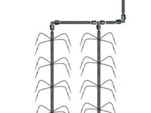 Laistymo sistema siltnamiui keturkojis
