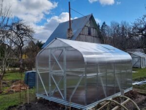 Lietuviškas šiltnamis klėtis surinkimas